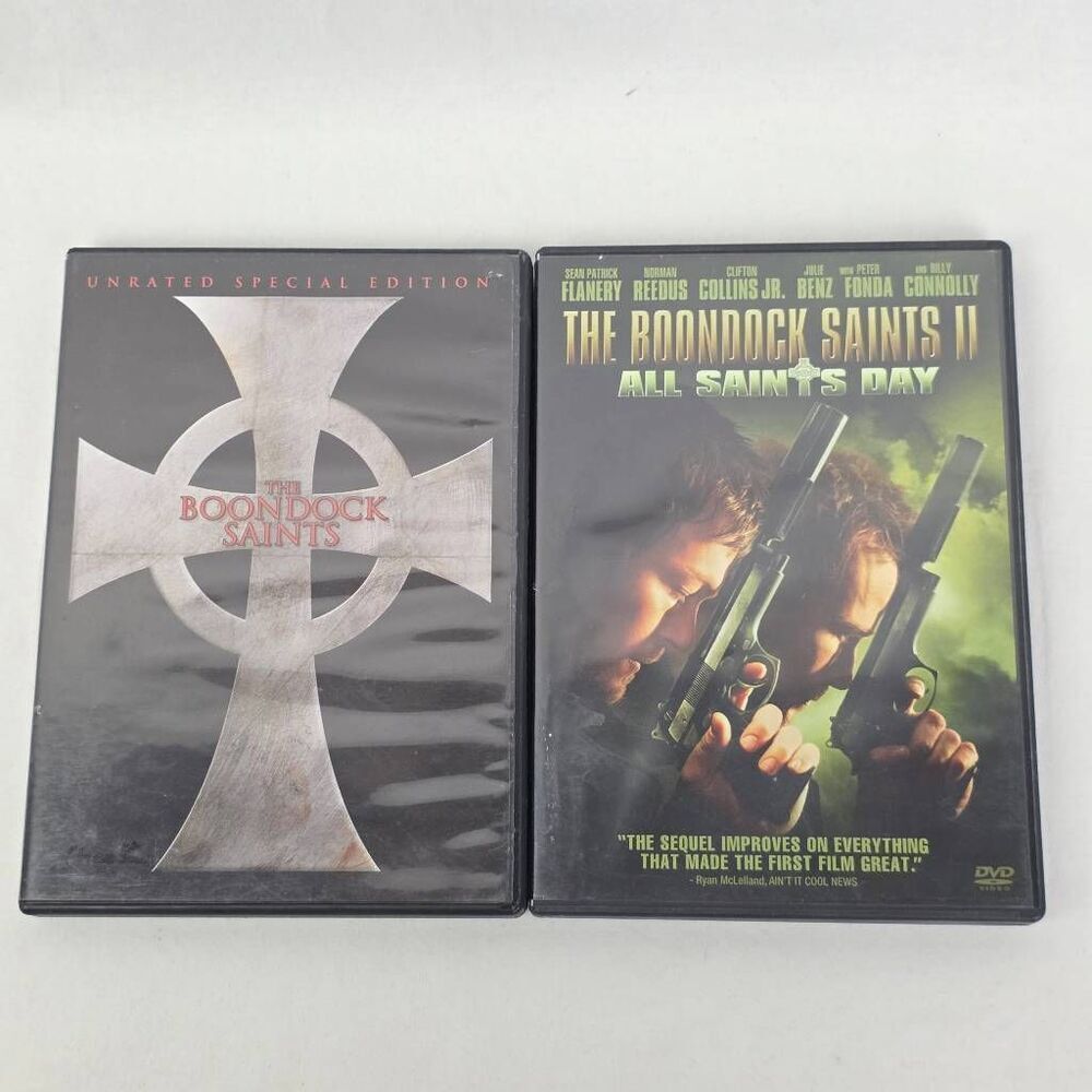 Boondock Saints 1 2 DVD Set All Saints Day